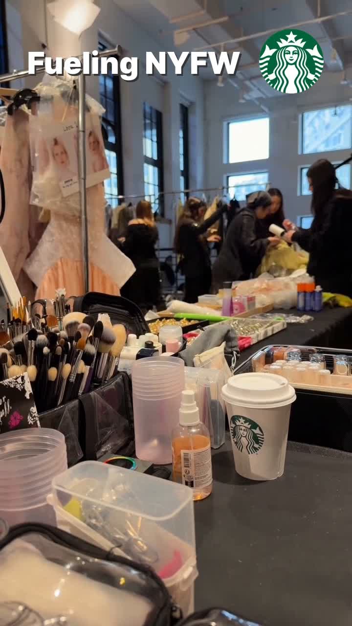 Fueling NYFW with Starbucks clip